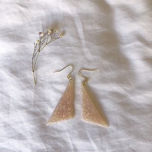 handmade clay earrings
